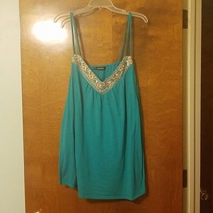 Teal tank